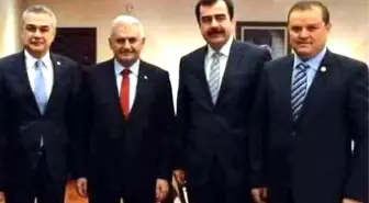 AK Parti Aydın Vekilleri Binali Yıldırım'ı Kutladı