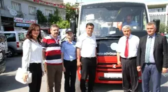 Akhisar'ın Modern Minibüsleri Tanıtıldı