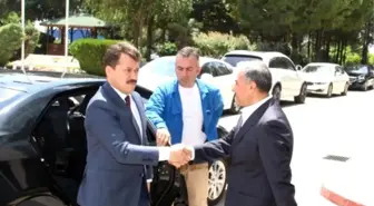 Başsavcı Yeldan'dan Aosb'ye Nezaket Ziyareti