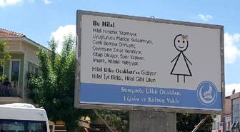 Ülkü Ocakları'ndan 'Baba Beni Ocağa Gönder' Afişleri