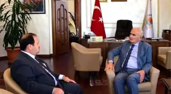 Kadir Güven'den Başkan Yılmaz'a Veda Ziyareti