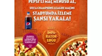 Little Caesars'tan Maç Menüsü Alanlar UEFA Şampiyonlar Ligi Maçını Yerinde İzliyor