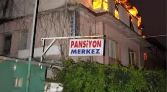 Pansiyonda Korkutan Yangın