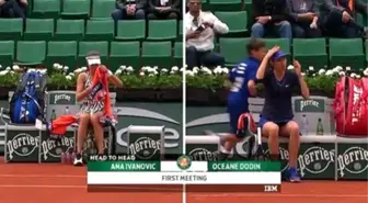 Roland Garros: Ivanovic - Dodin (Özet)