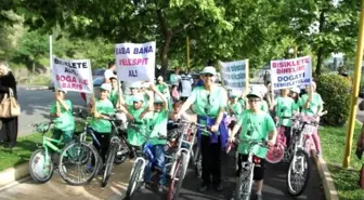 Çevreci Öğrenciler Temiz Hava İçin Pedal Çevirdi