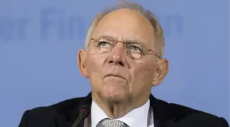 Almanya Maliye Bakanı Schaeuble'den Türkiye Açıklaması