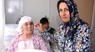 Boşandığı Eşinin Yatalak Annesine Bakıyor