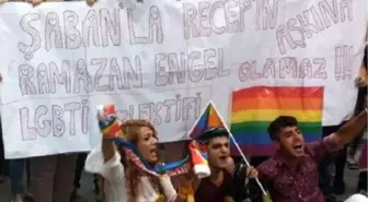 'Şaban'la Recep'in Aşkına Ramazan Engel Olamaz' Pankartı Mahkemelik Oldu