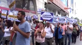 Antalya - Kesk, Miting Yasağını Protesto Etti