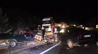 Kahramanmaraş'ta Feci Kaza Biri Çocuk 5 Yaralı