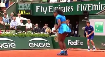 Roland Garros: Serena Williams - Kristina Mladenovic (Özet)