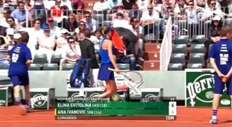 Roland Garros: Svitolina - Ivanovic (Özet)