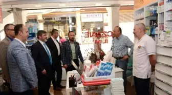 Başkan Doğan ve Çakır'dan Esnaflara Ziyaret
