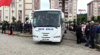 Ünye Şehit Polisin Ailesi Baba Ocağına Gitti