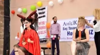 Ahilik Haftasına Saç Tasarım Şovuyla Damga Vurdular
