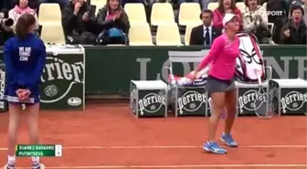 Roland Garros: Suarez Navarro - Putintseva (Özet)