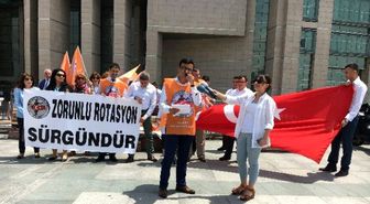 Yargı Çalışanlarından Rotasyon Eylemi