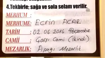 Cesedi Bulunan Kız Çocuğu Toprağa Verildi