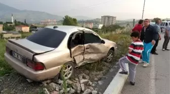 Samsun'da Trafik Kazası: 2 Yaralı