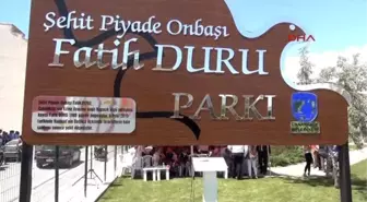 Çanakkale - Çanakkaleli Şehidin İsminin Verildiği Park Açıldı