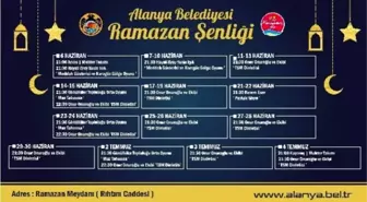 Alanya'da Ramazan Meydanı Etkinlikleri Başlıyor