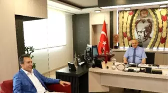 Başkan Ergün, Nurullah Savaş'ı Ağırladı