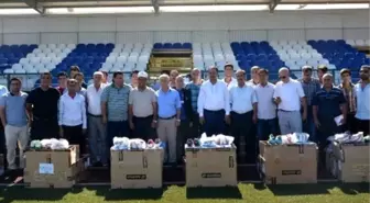 Kilis Belediyesinden Amatör Spor Kulüplerine Spor Malzemesi