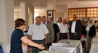 Mersin Cemevi Kursiyerleri Emeklerini Sergiledi