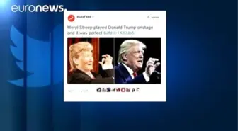 Meryl Streep'ten 'Trump Show'