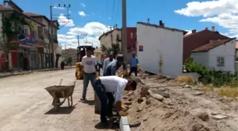 Avanos Orta Mahalle Yol ve Kaldırım Yapım Çalışması Başladı