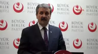 Destici: 'Bu Olayların Sebebi Çözüm Sürecidir'