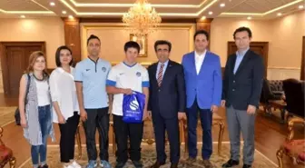 Özel Sporcu Anıl Demir'den Vali Güzeloğlu'na Ziyaret