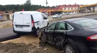 Tekirdağ'da Trafik Kazası: 1 Yaralı