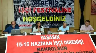 Akdeniz İşçi Festivali Başladı