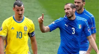 Ibrahimovic: Chiellini ile Aramızda Sorun Olsaydı Hastanelik Olurdu