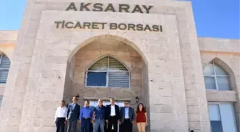 AK Parti Milletvekili Özegen'den Aksaray Ticaret Borsası'na Ziyaret