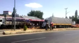 Malatya-adıyaman Karayolunda Kaza: 1 Yaralı