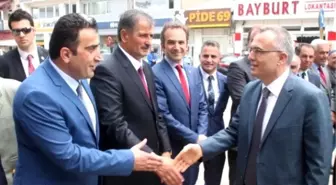 Maliye Bakanı Ağbal Bayburt'ta