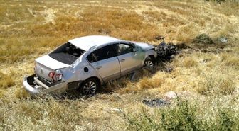 Otomobil Şarampole Uçtu: 2 Yaralı