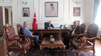 Teski Genel Müdürü Başa ve Başkan Karakaya'dan Vali Ceylan'a Ziyaret