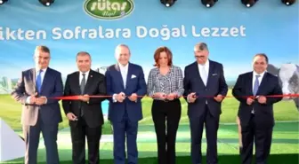 Sütaş Fabrikası'nın Biyogaz ve Elektrik Enerjisi Üretim Tesisi Açıldı