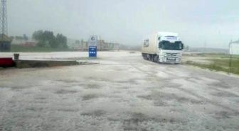 Ahlat'ta Dolu Sürprizi