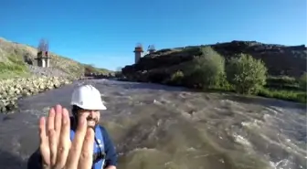 Kars Çayı'nda İlk Kez Rafting Heyecanı