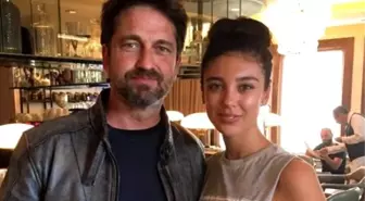 Berkay, Sevgilisi ve Gerard Butler ile Çekilmiş Fotoğrafı Paylaştı