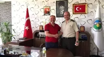 Albay Ölmez'den Başkan Akbulut'a Veda Ziyareti