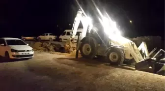 Bağlantı Yolu Kapatılan Tesisin Gece Otoparkı da Kazıldı