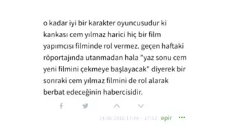 Zafer Algöz Oyunculuğunu Beğenmeyenlere Sert Çıktı