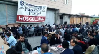 Çorum Belediyesi'nden Hamur'da Kardeşlik İftarı