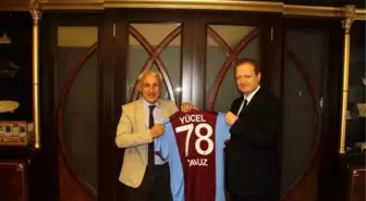 Trabzonspor, Vali Yavuz'u Ziyaret Etti