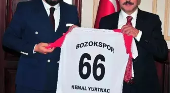 Yozgat Valisi Kemal Yurtnaç'tan Spora Destek